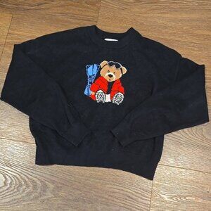 STELLA TWEED GRAPHIC SWEATER SIZE MED.   # 7125